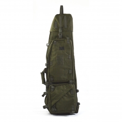 AIM FS-42 FOLDING STOCK Drag Bag - pokrowiec taktyczny - pleckak na broń - zielony