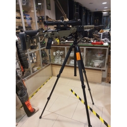 Tripod z głowicą Kopfjager K700 aluminiowy