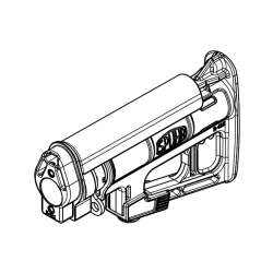 SPUHR R-410 Kolba teleskopowa do Heckler & Koch G3