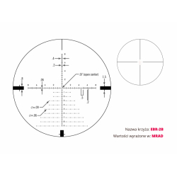 Luneta Vortex Diamondback Tactical 6-24x50 FFP 30 mm AO EBR-2C MRAD